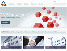 Tablet Screenshot of cbossgroup.com